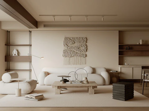 Sala de Estar 115 Modelo 3D