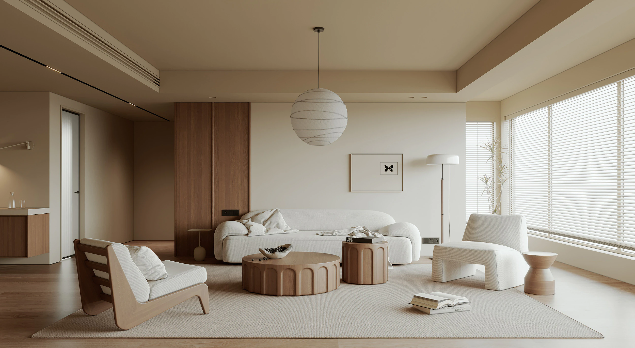 Living Room 116 3D Model .c4d .max .obj .3ds .fbx .stl .blend