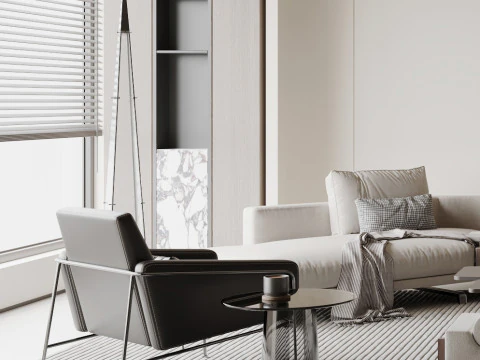 Living Room 117 3D Model