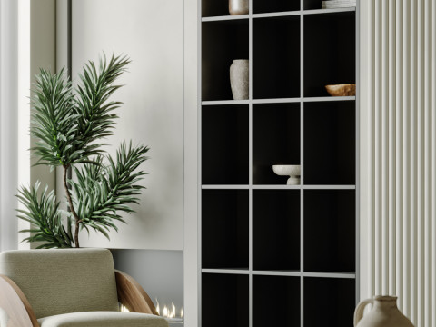 Living Room 118 Model 3D