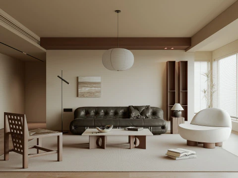 Гостиная 119 3D Модель