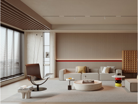 Living Room 121 3D Model