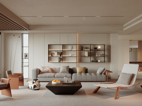 Living Room 122 3D मॉडल