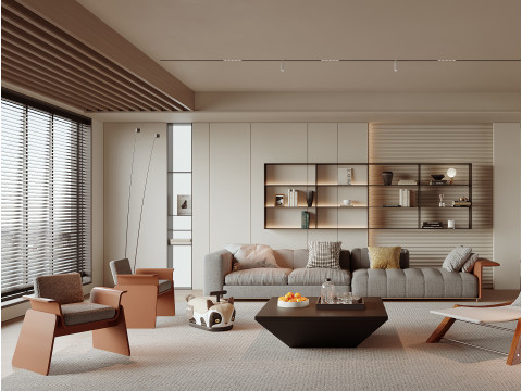 Living Room 122 Modelo 3D