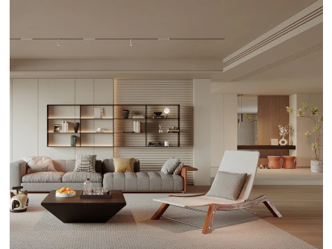 Living Room 122 3D Model
