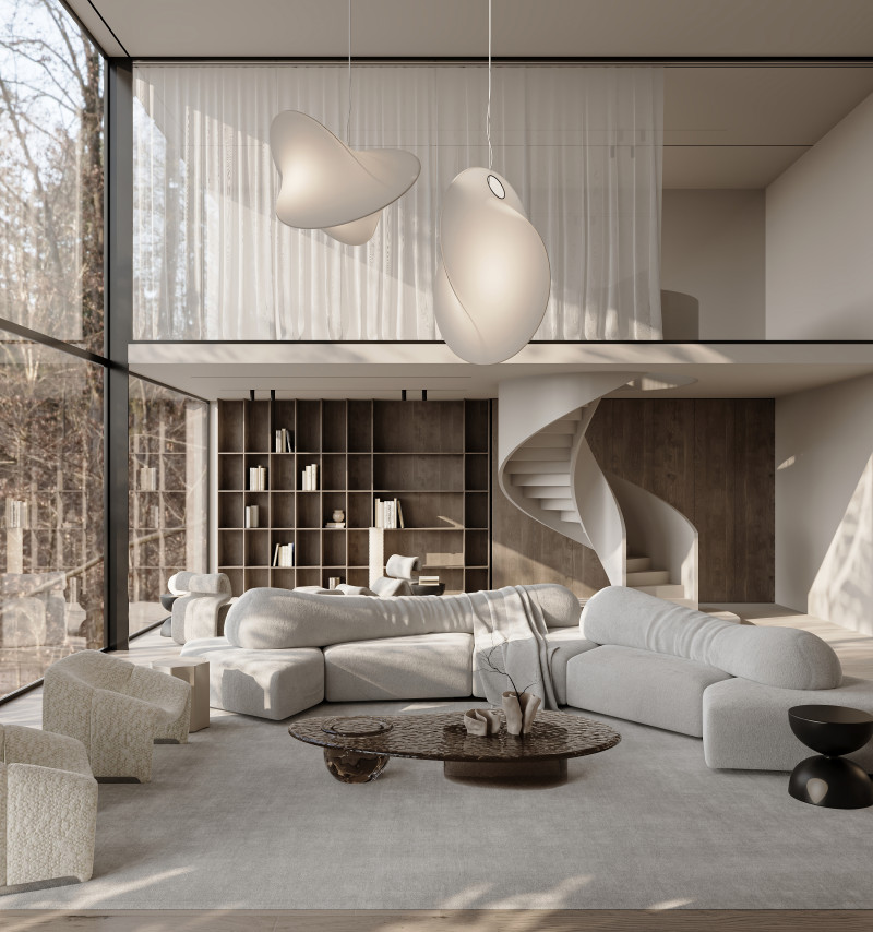 Living Room 123 3D Model .c4d .max .obj .3ds .fbx .stl .blend 