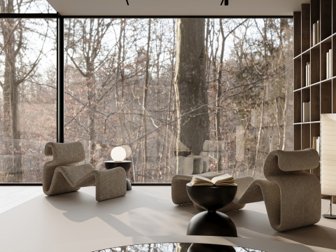 Living Room 123 3D Model