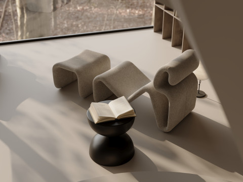Living Room 123 3D Model