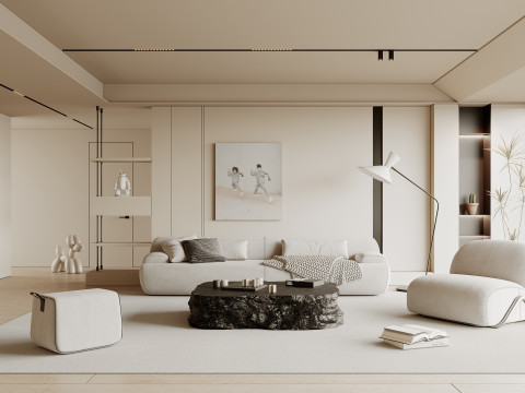 Living Room 124 3D Model