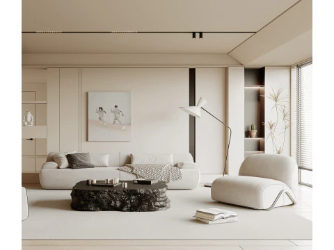 Living Room 124 3D Model