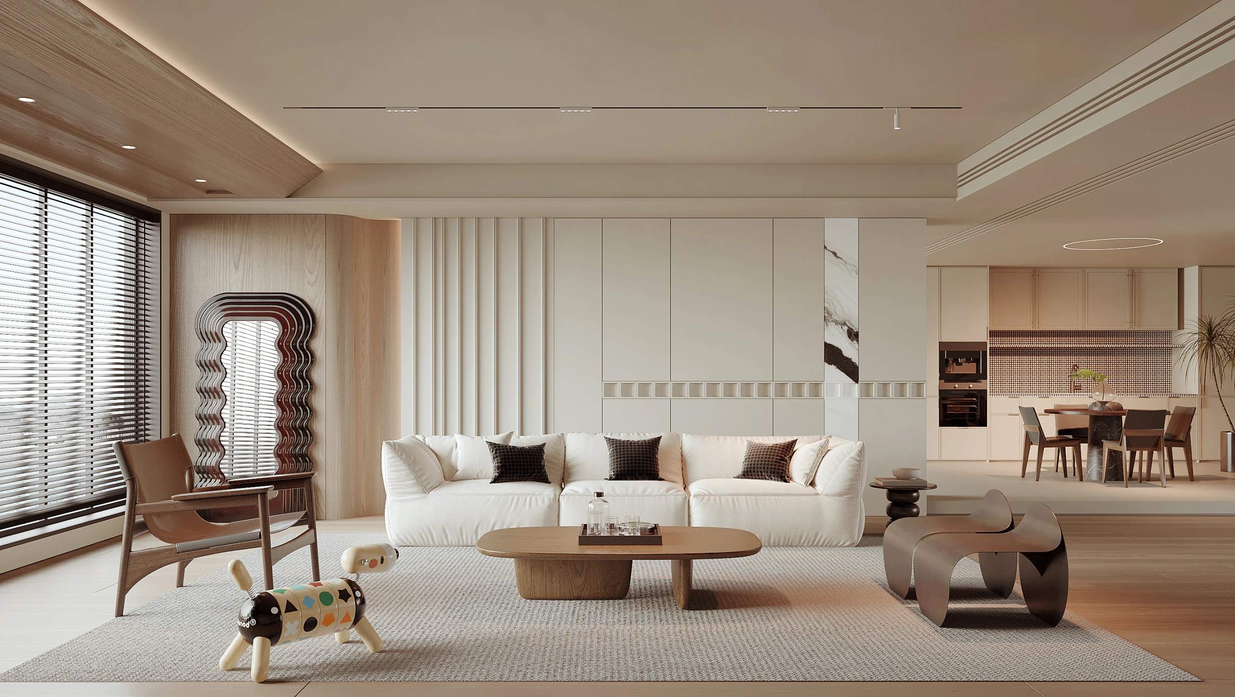 Living Room 125 3D Model .c4d .max .obj .3ds .fbx .stl .blend