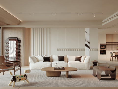 Living Room 125 3D Model