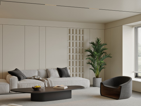 Living Room 126 3D Model