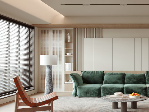 Living Room 127 3D Model
