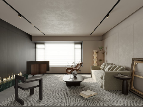 Living Room 131 3D Model
