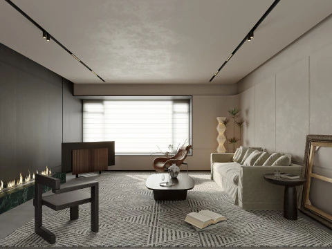 Гостиная 131 3D Модель