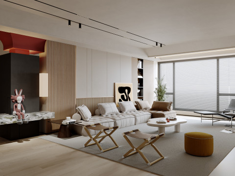 Living Room 133 3D Модель