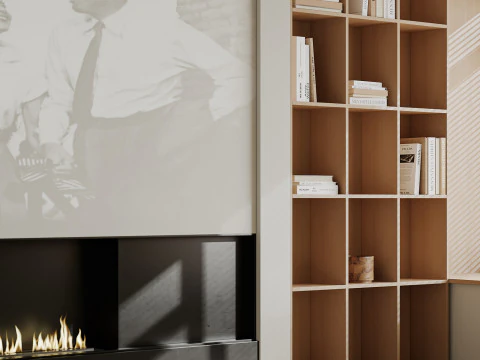 Living Room 134 3D Model