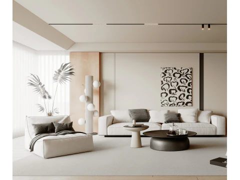 Living Room 135 3D Model