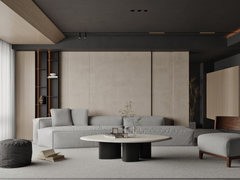 Living Room 136 3D मॉडल