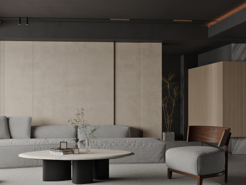 Living Room 136 3D Model