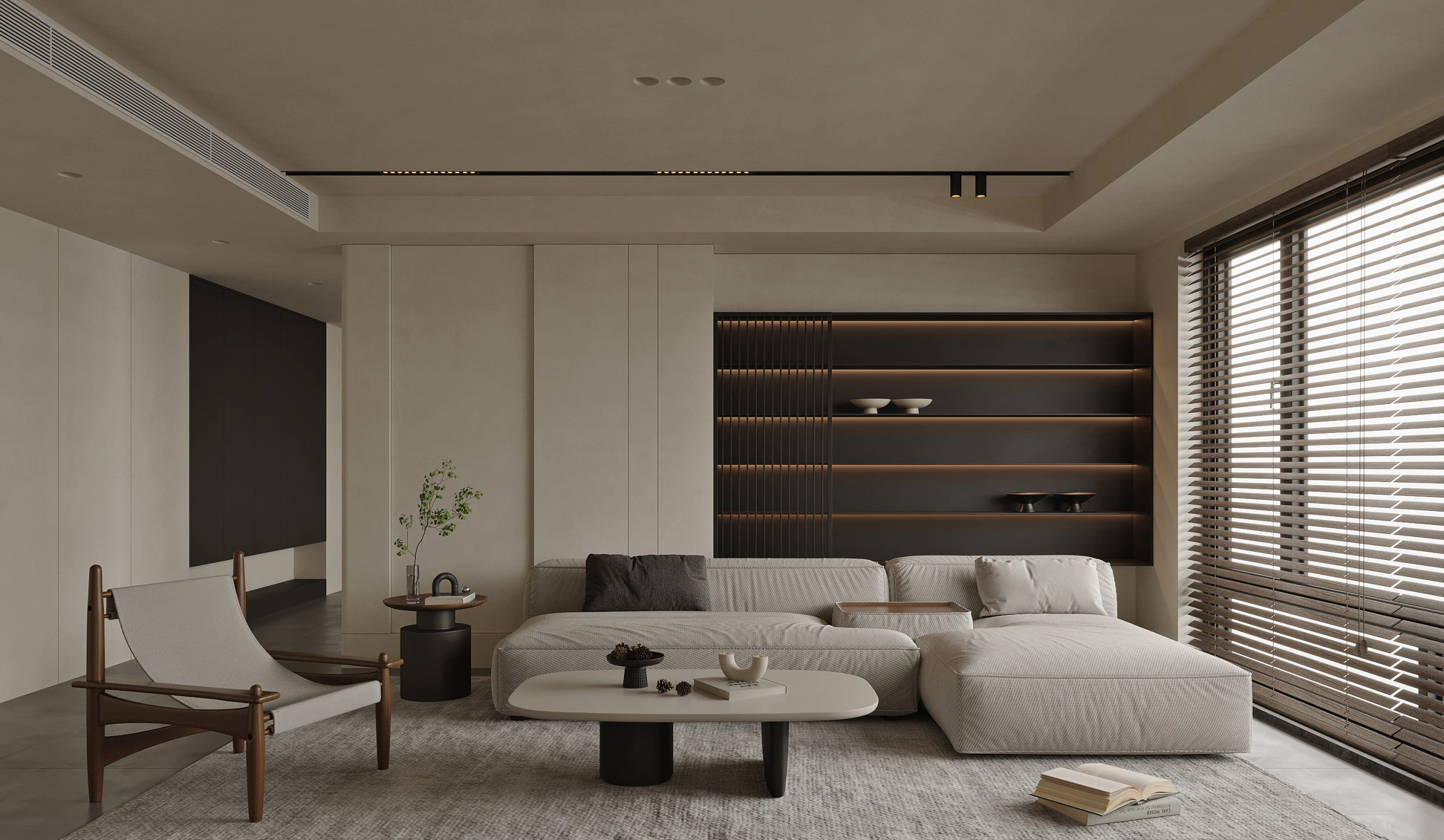 Living Room 137 3D Model .c4d .max .obj .3ds .fbx .stl .blend 