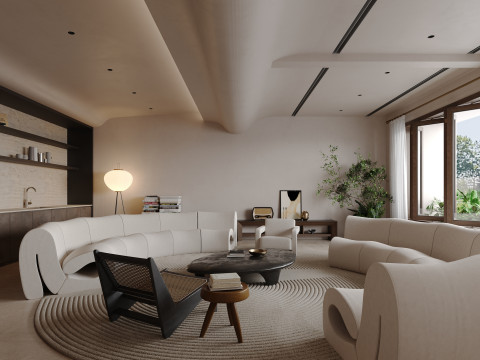Living Room 138 3D Модель