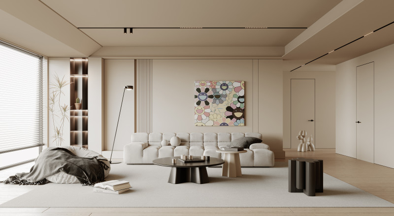 Living Room 141 3D 모델 .c4d .max .obj .3ds .fbx .stl .blend 