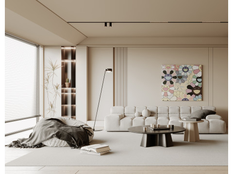 Living Room 141 3D 모델