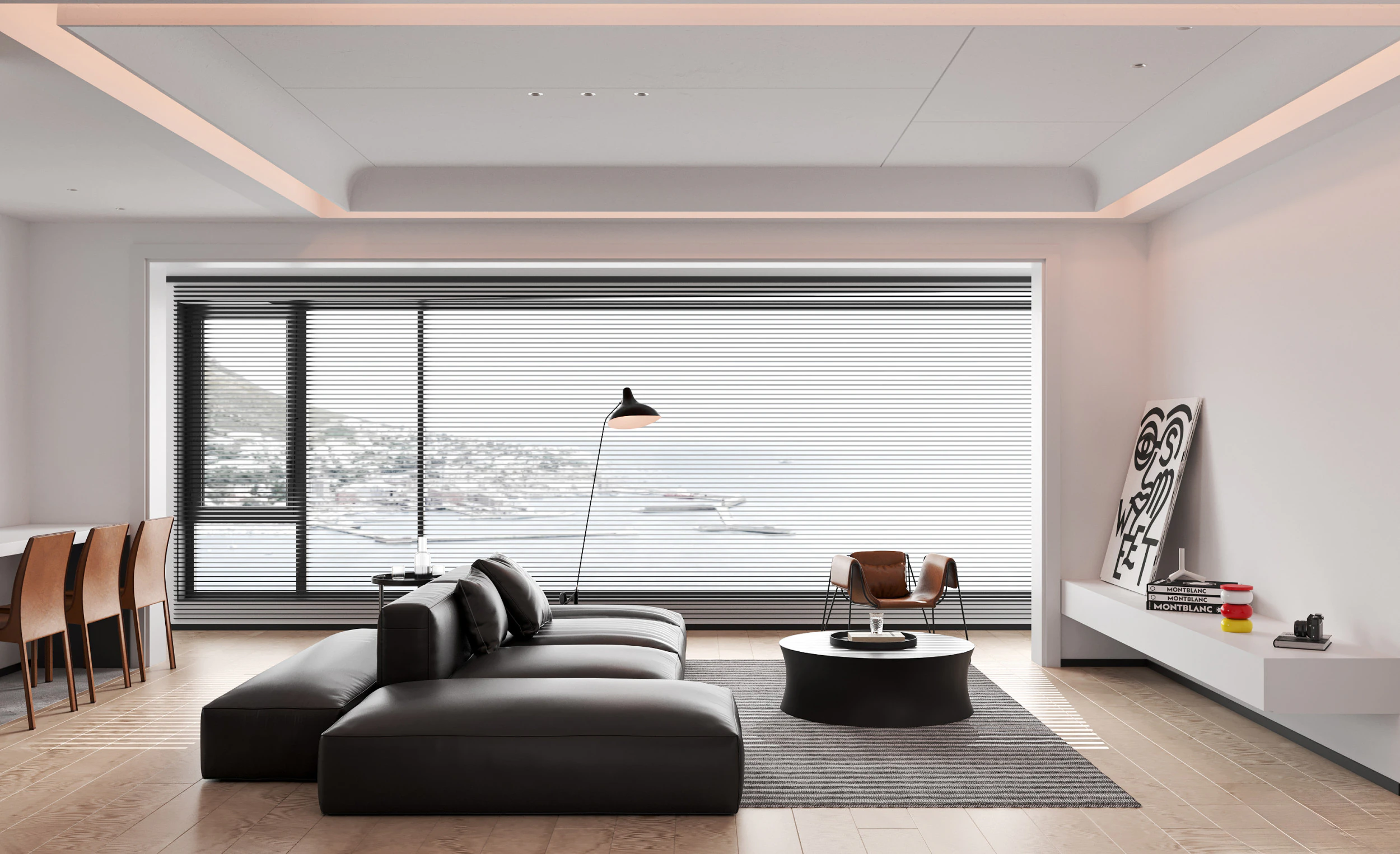 Living room 143 3D Model .c4d .max .obj .3ds .fbx .stl .blend