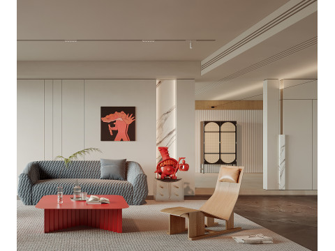 Living room 147 3D 모델
