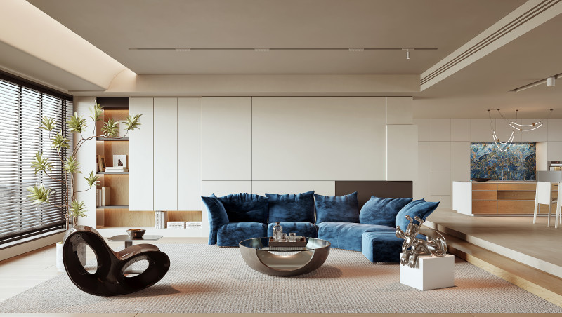 Living room 148 Modelo 3D .c4d .max .obj .3ds .fbx .stl .blend 