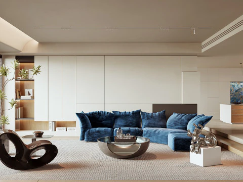 Living room 148 3D Model