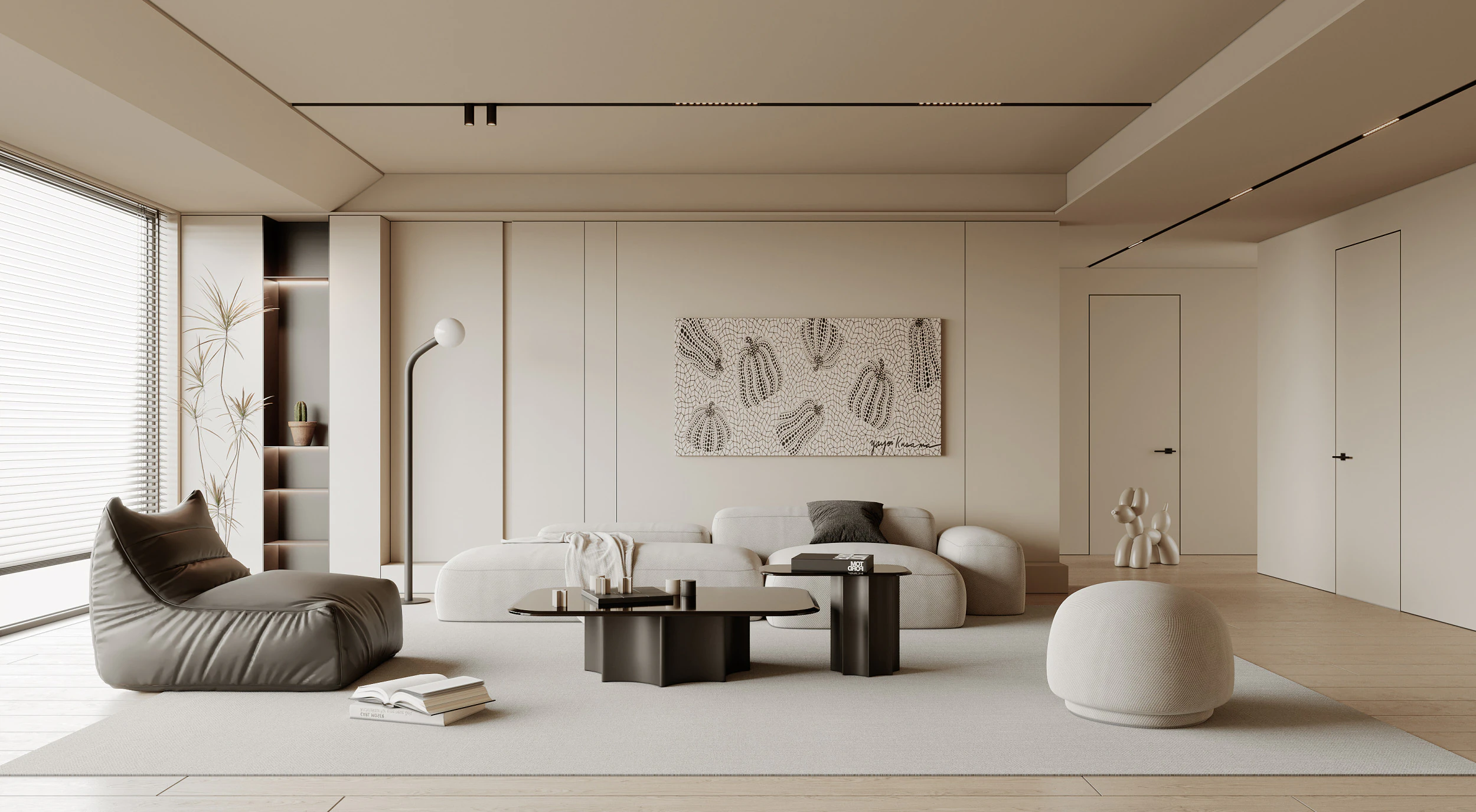 Living room 149 3D Model .c4d .max .obj .3ds .fbx .stl .blend 