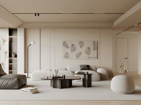 Гостиная 149 3D Модель