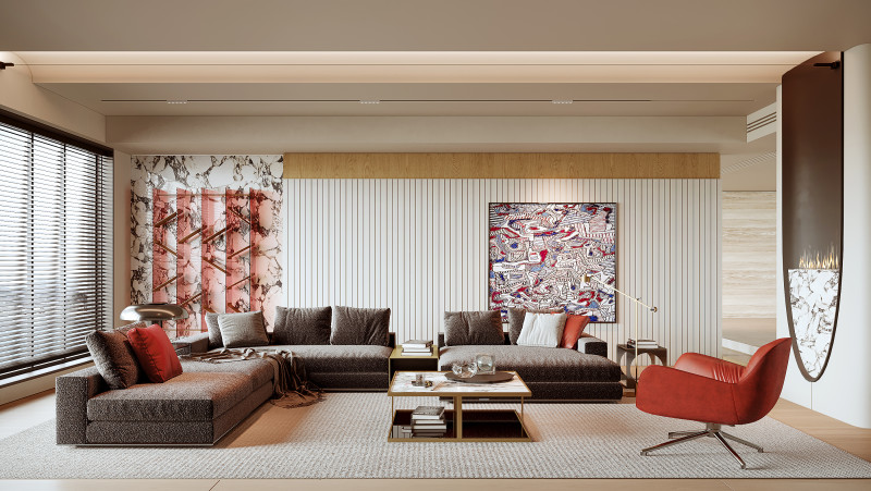 Living room 151 Modelo 3D .c4d .max .obj .3ds .fbx .stl .blend 
