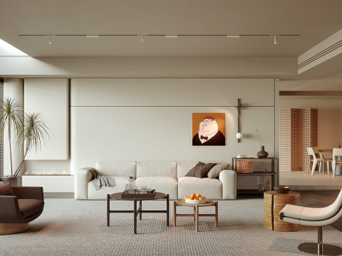 Living room 155 3D Модель