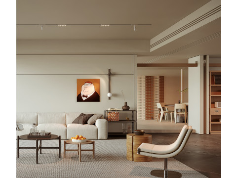 Living room 155 3D 模型