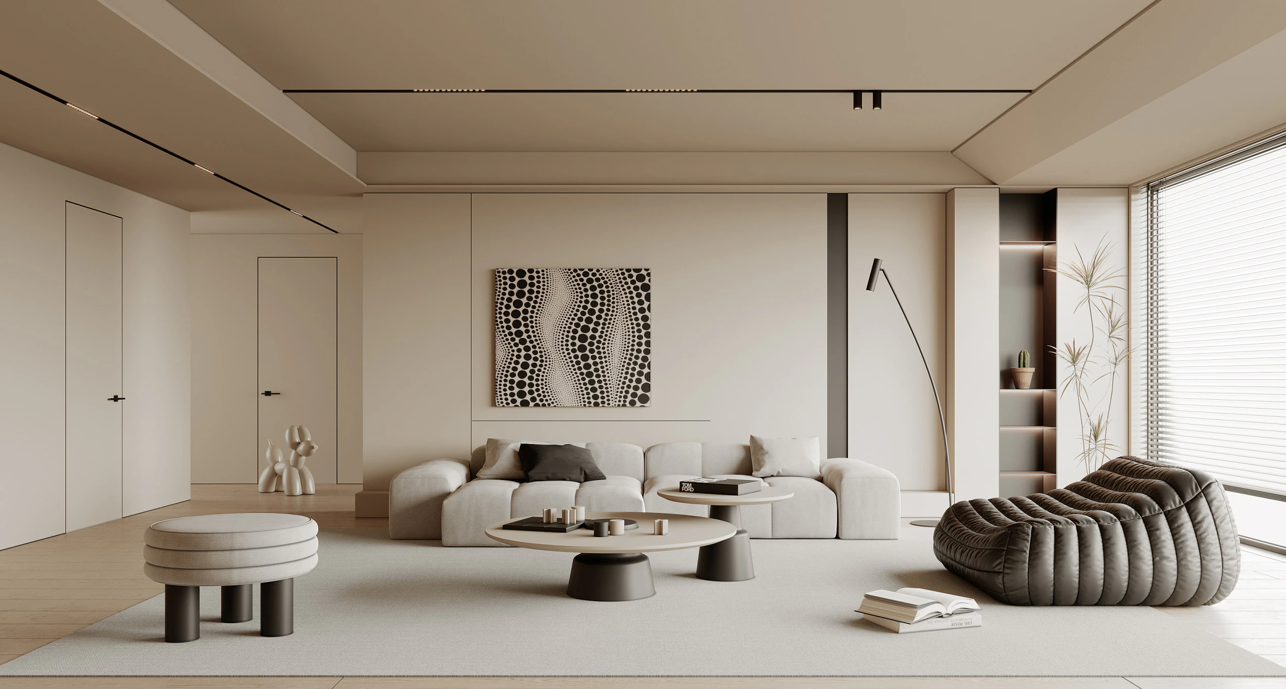Living room 156 3D Model .c4d .max .obj .3ds .fbx .stl .blend
