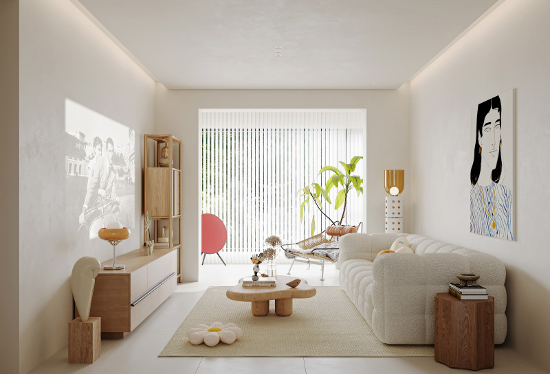 Living room 157 3D Model .c4d .max .obj .3ds .fbx .stl .blend 