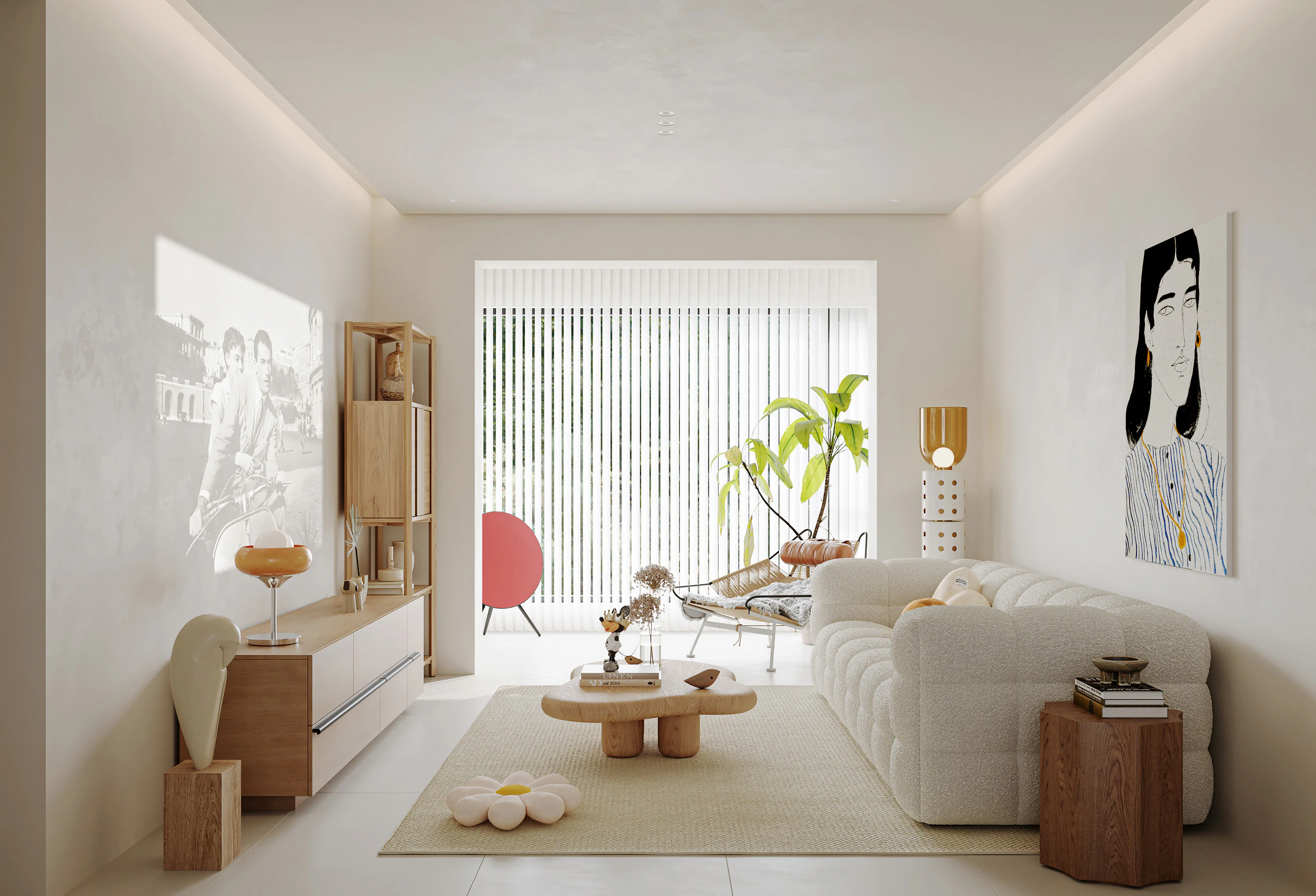 Living room 157 3D Model .c4d .max .obj .3ds .fbx .stl .blend 