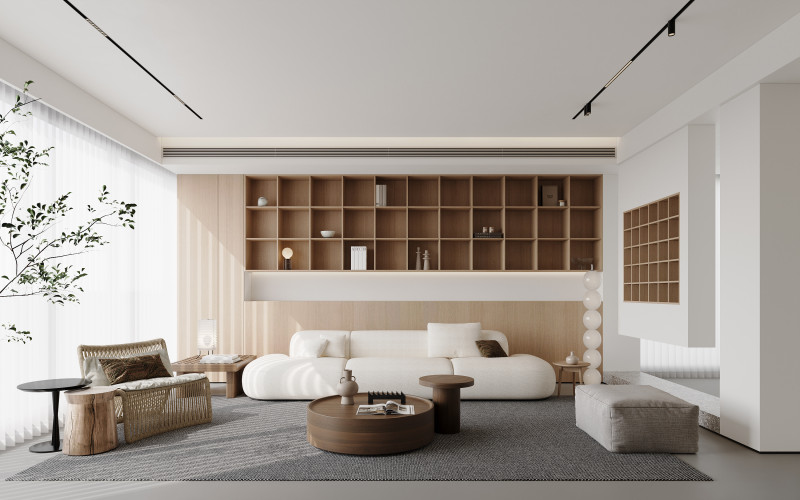 Living room 162 3D Модель .c4d .max .obj .3ds .fbx .stl .blend 