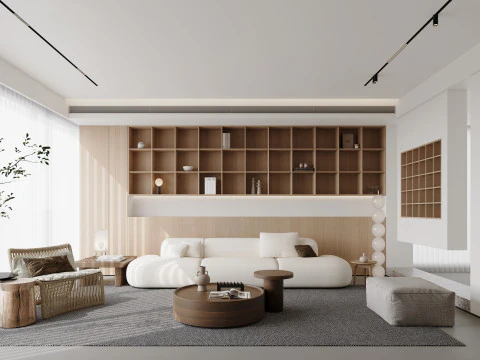 Гостиная 162 3D Модель