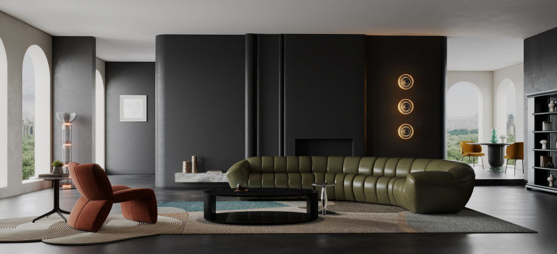 Living room 165 3Dモデル .c4d .max .obj .3ds .fbx .stl .blend 