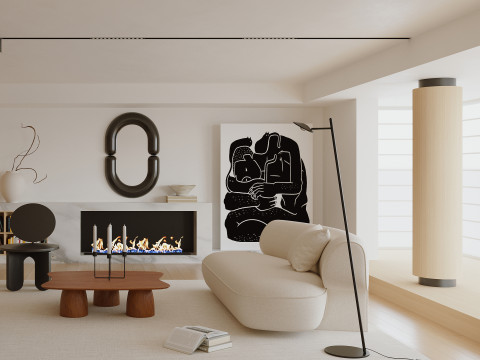 Living room 166 3D Модель