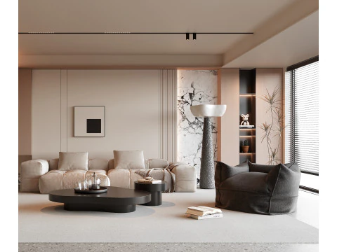 Living room 166 3D Model