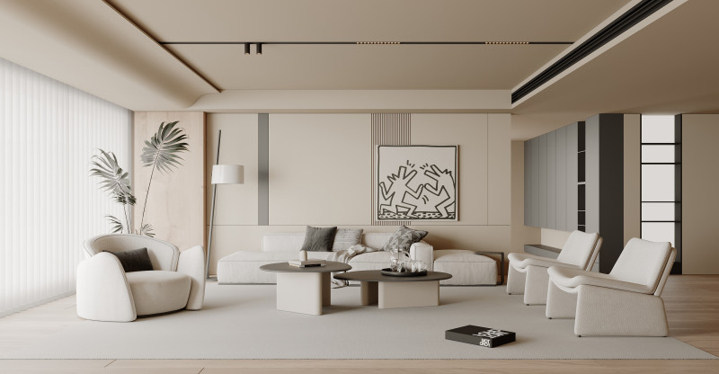 Living room 169 3D Модель .c4d .max .obj .3ds .fbx .stl .blend 