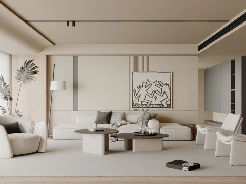 Гостиная 169 3D Модель