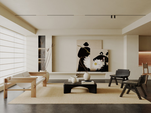 Living room 170 3D Model
