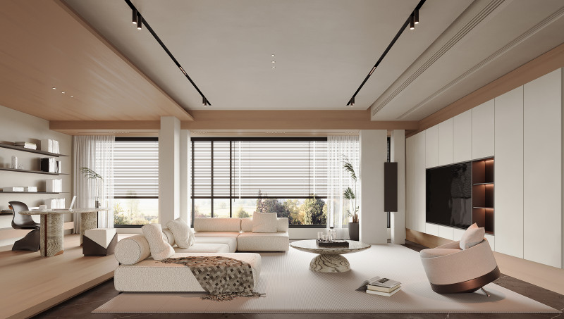 Living room 171 3D Модель .c4d .max .obj .3ds .fbx .stl .blend 